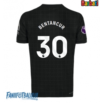 Tottenham Hotspur Rodrigo Bentancur #30 Tricou Fotbal Replică 2025-26 Barbati Deplasare